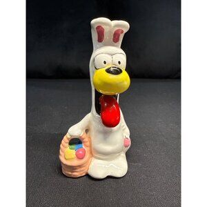 Odie Official Garfield Figurine 1971 1983 United Feature Syndicate Easter Basket